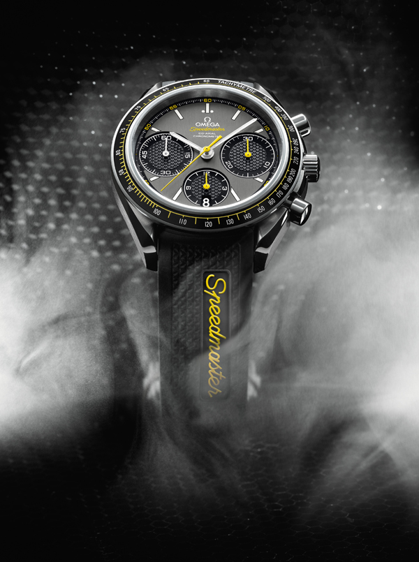 copy rubber strap Omega Speedmaster Racing