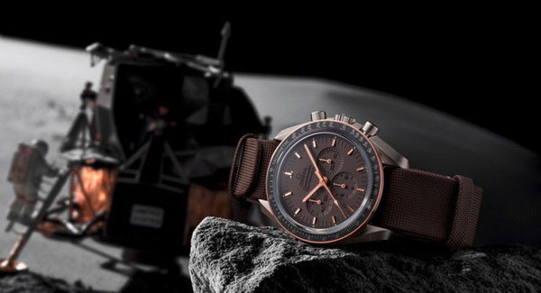 chocolate dial copy Omega Speedmaster Professional Apollo 11 45th Anniversary Limited Edition