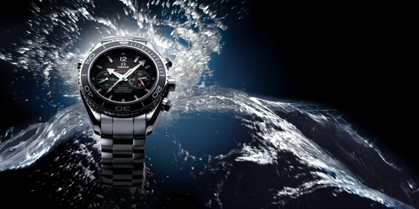 black bezel copy Omega Seamaster Planet Ocean